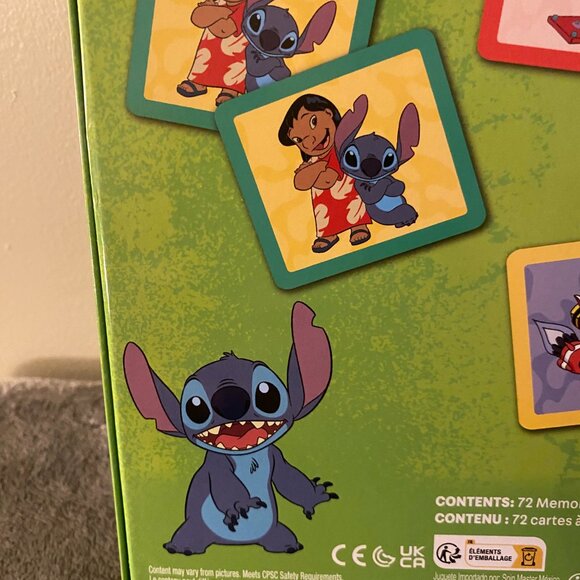 Stitch Memory Match Game - 72 Match Cards - Ages 4+ NIB - Picture 8 of 8